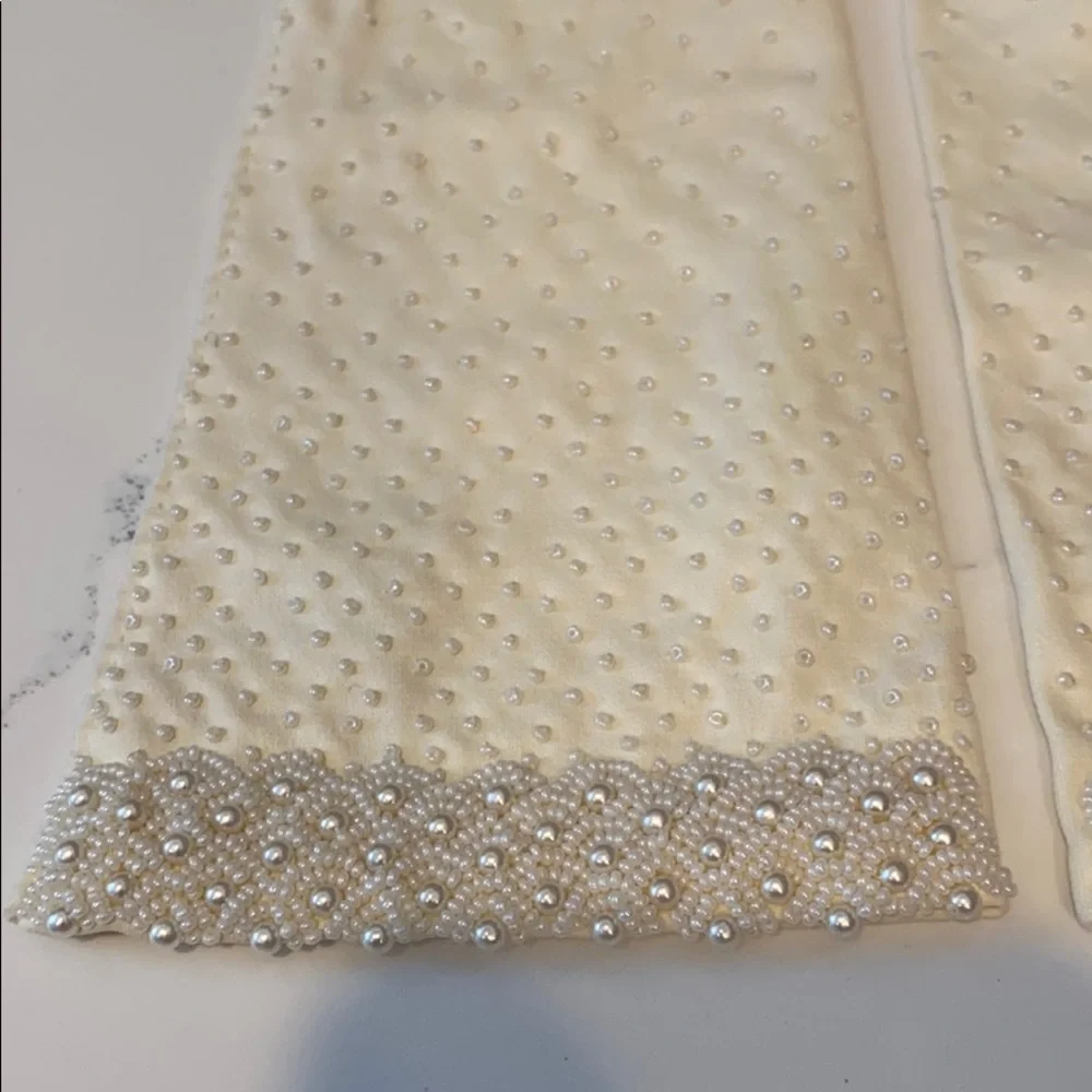 Vintage beaded gloves
